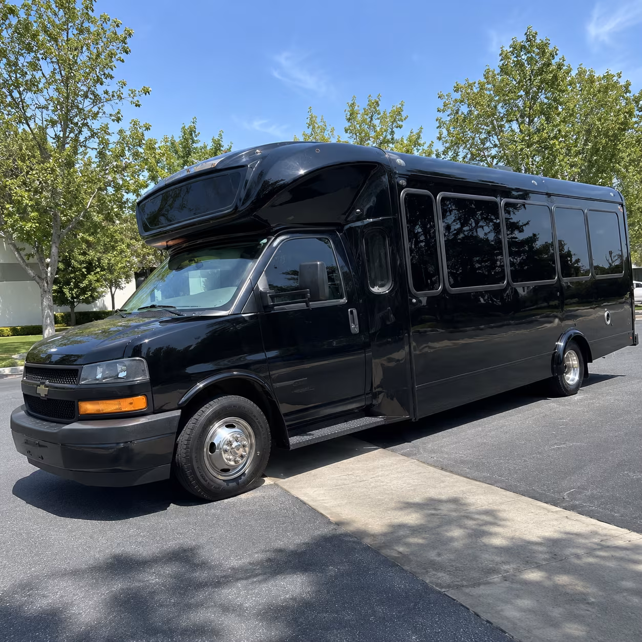 buena park 15 passenger party bus