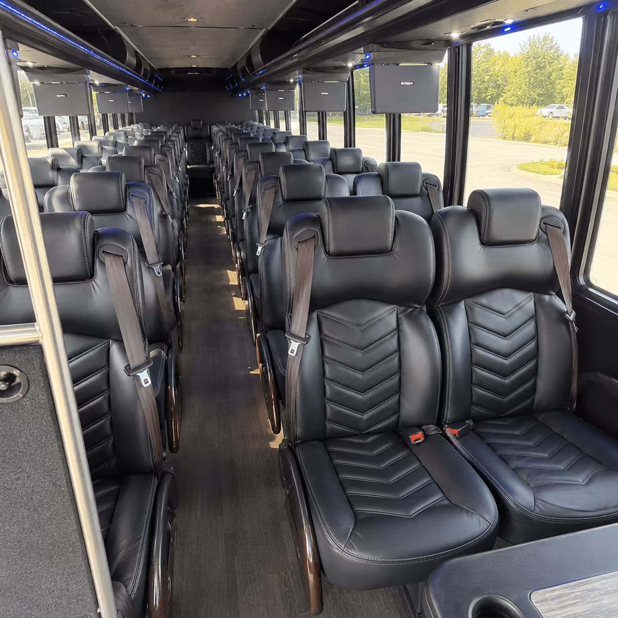 buena park private event transportation onboard seating