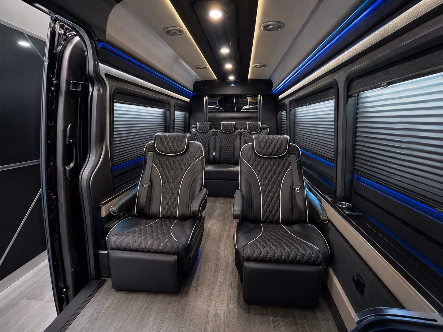 buena park sprinter van with driver interior