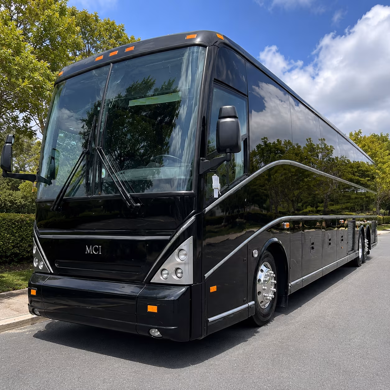 charter bus rentals for orange county government agencies and municipal teams