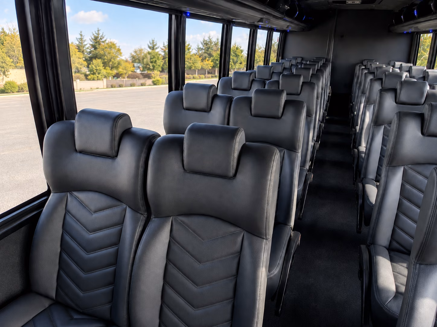 minibus interior