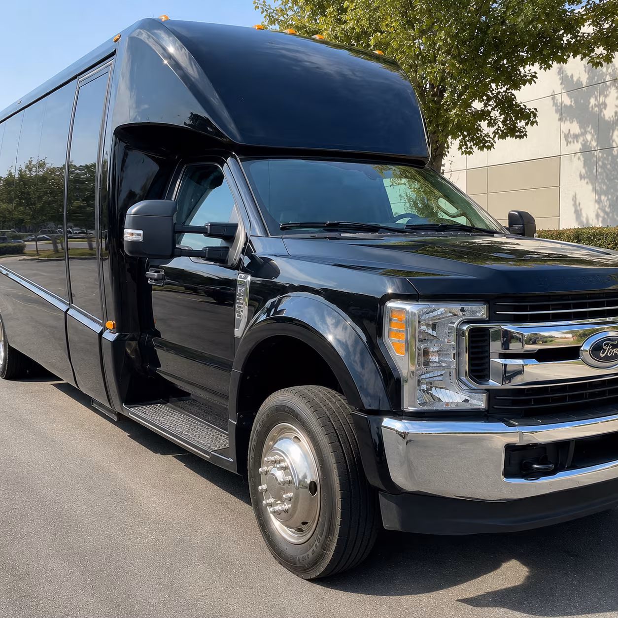rent a bus in buena park for homecoming and every school dance